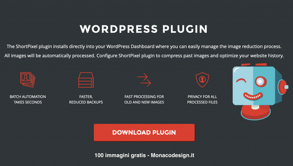 ottimizzare le immagini plugin WordPress