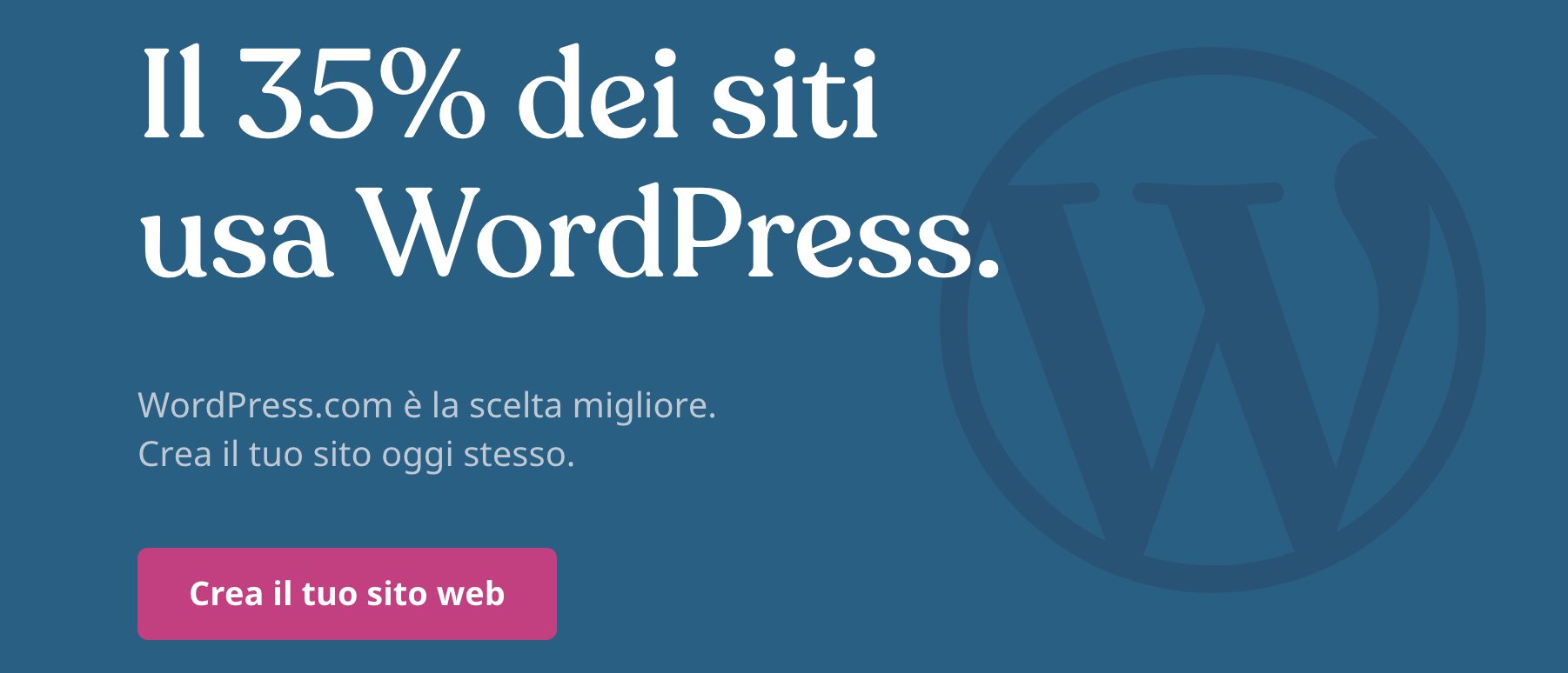 creare un blog wordpress
